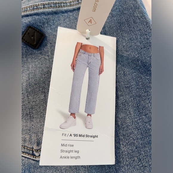 Abrand Jeans 95 Mid Straight in Maya size 31 - Picture 5 of 11